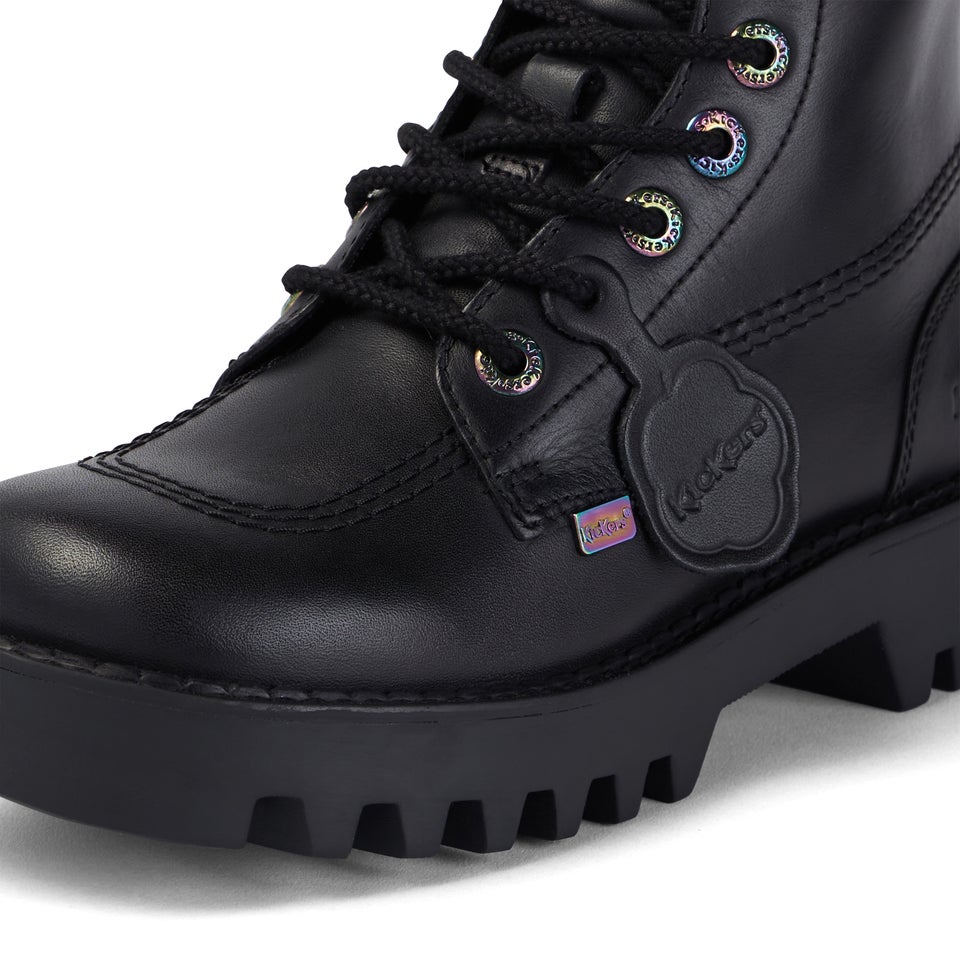 Adult Women's Kizziie Higher Leather Black