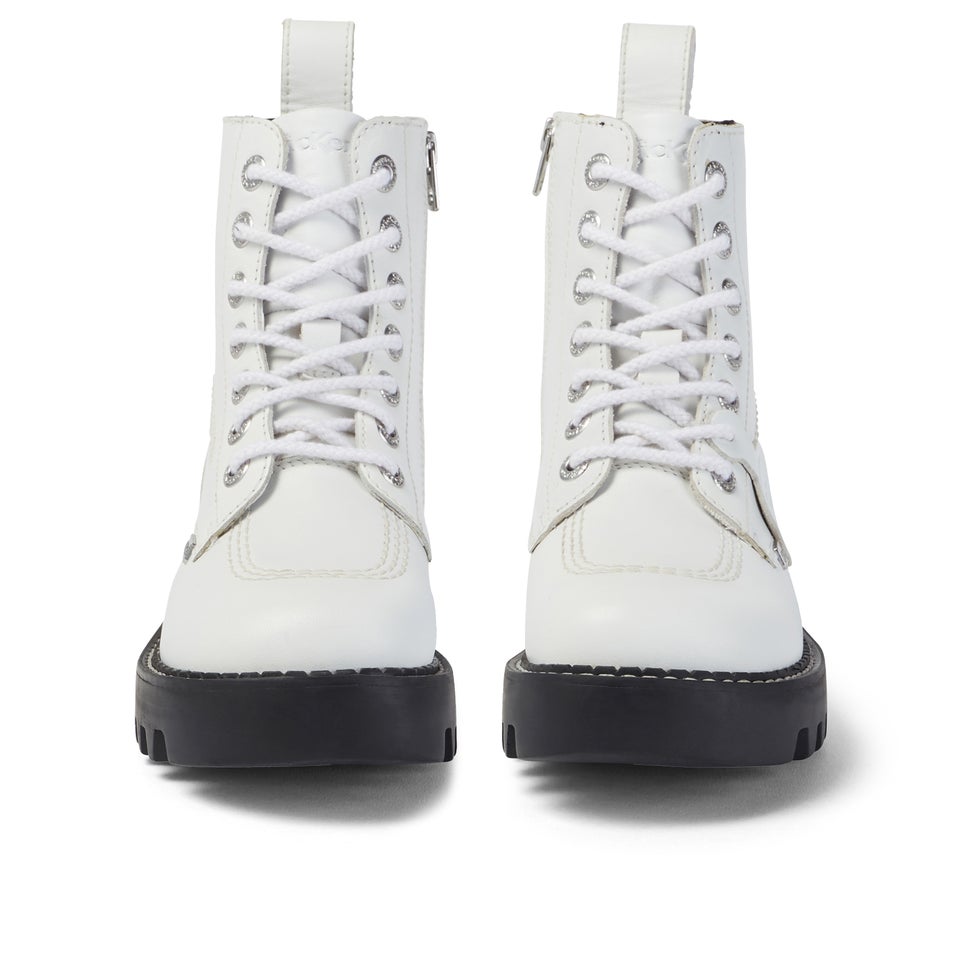 Adult Women's Kizziie Higher Leather White