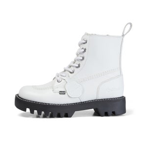 Adult Women's Kizziie Higher Leather White - 3