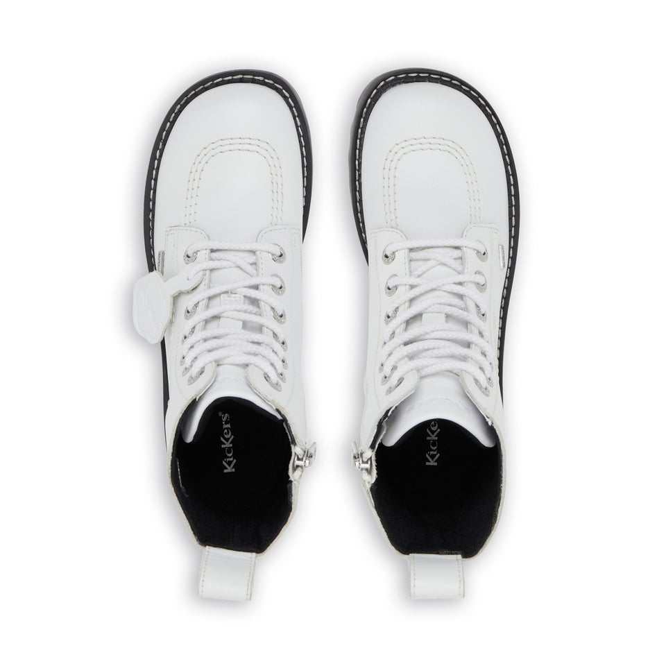 Adult Women's Kizziie Higher Leather White