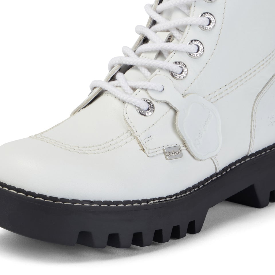 Adult Women's Kizziie Higher Leather White