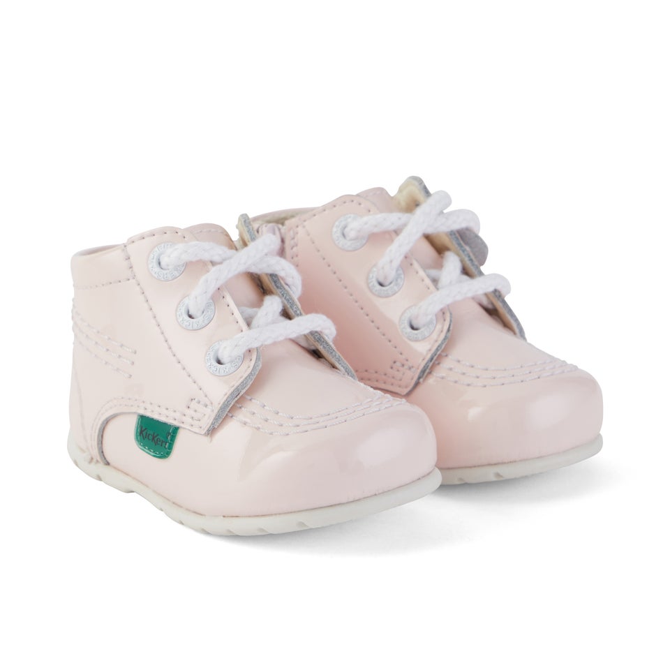 Baby Kick Hi Patent Leather Light pink