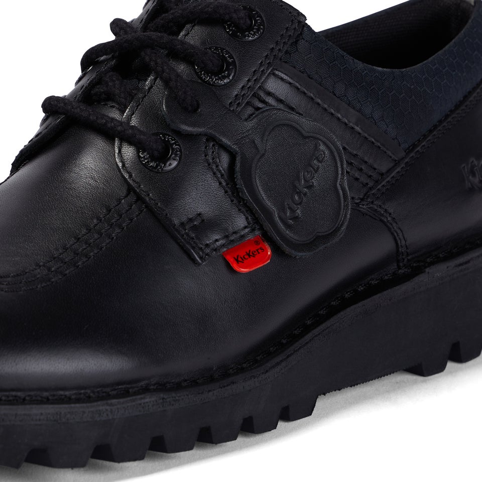 Adult Mens Kick Lo Flex Leather Black