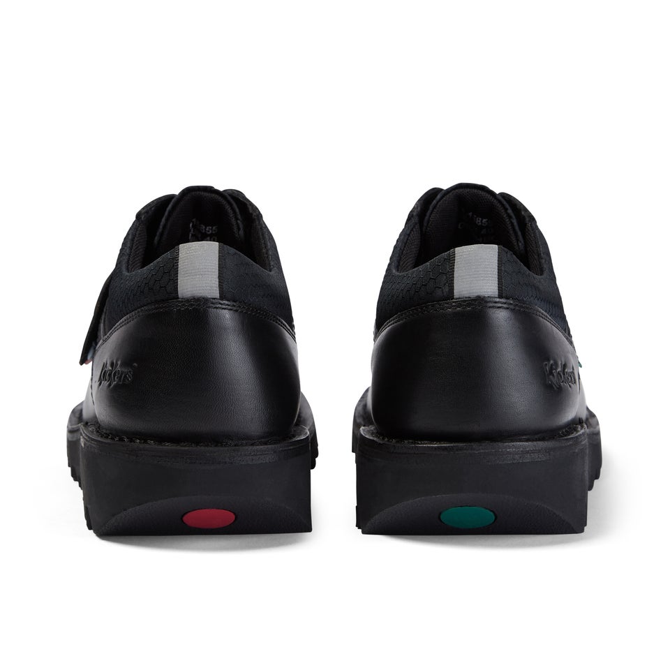 Adult Mens Kick Lo Flex Leather Black