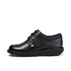 Adult Mens Kick Lo Flex Leather Black - 6