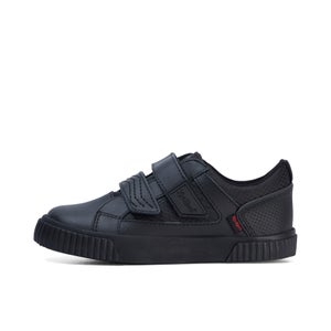 Junior Boys Tovni Twin Flex Leather Black