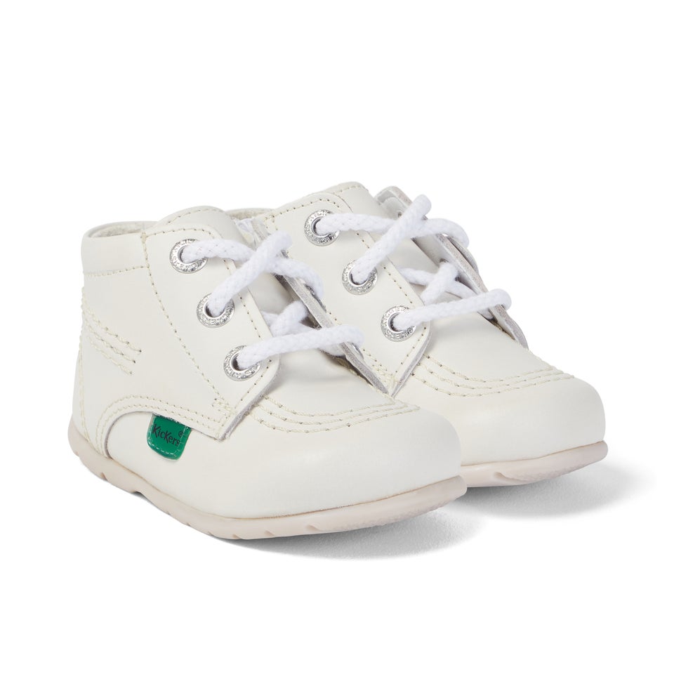 Baby Kick Hi Leather White