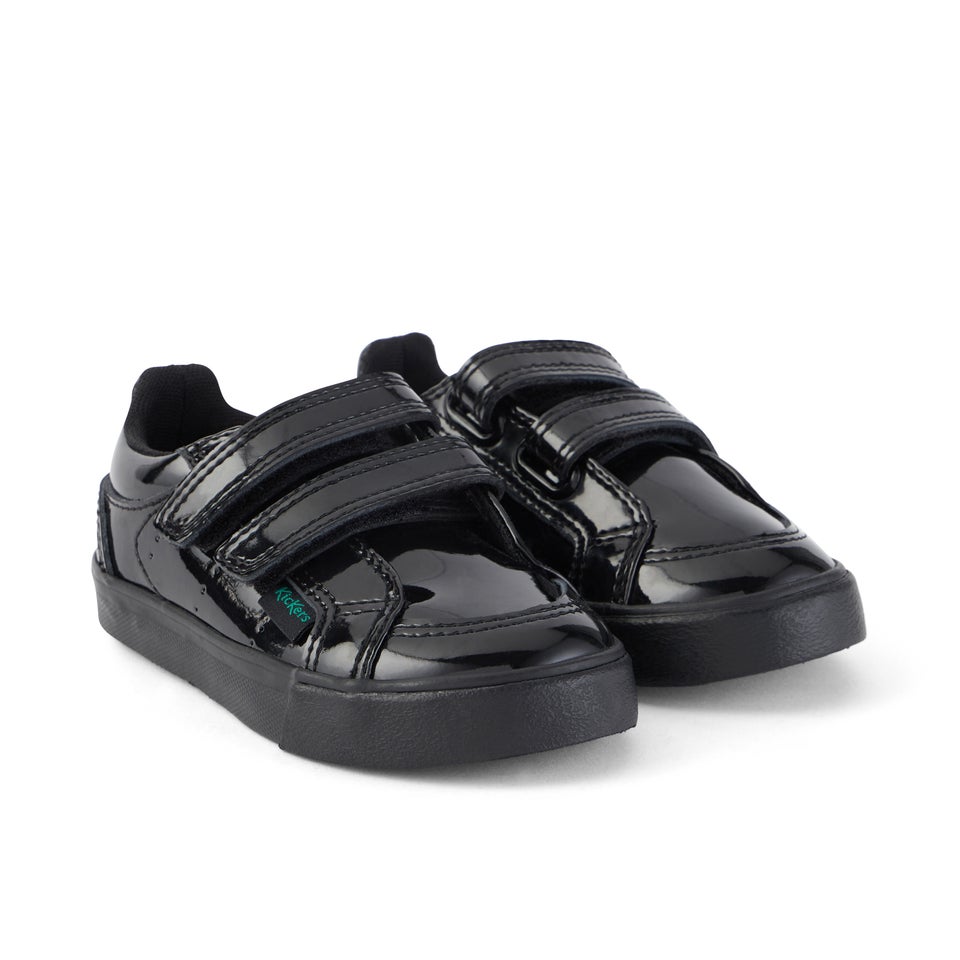 Infant Girls Tovni Twin Vel Patent Leather Black