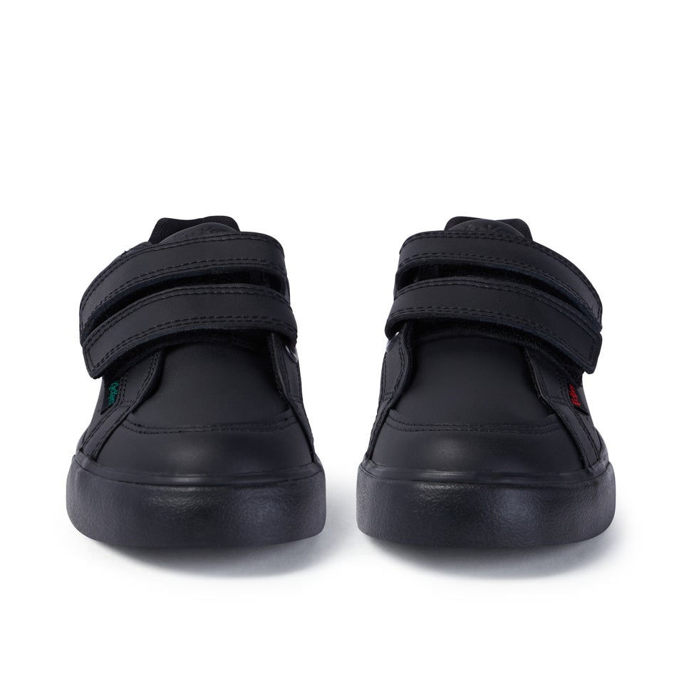 Junior Unisex Tovni Twin Leather Black