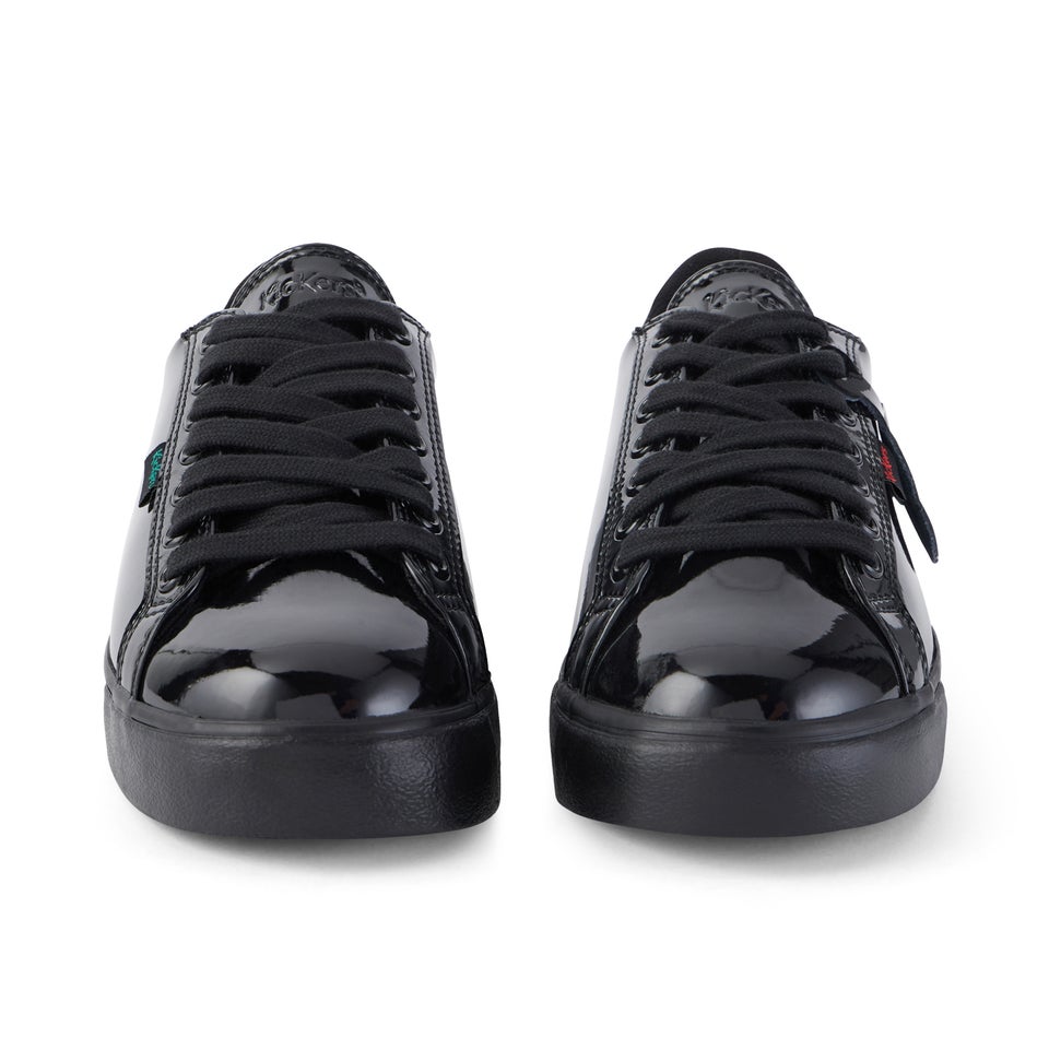 Adult Womens Tovni Lacer Patent Leather Black