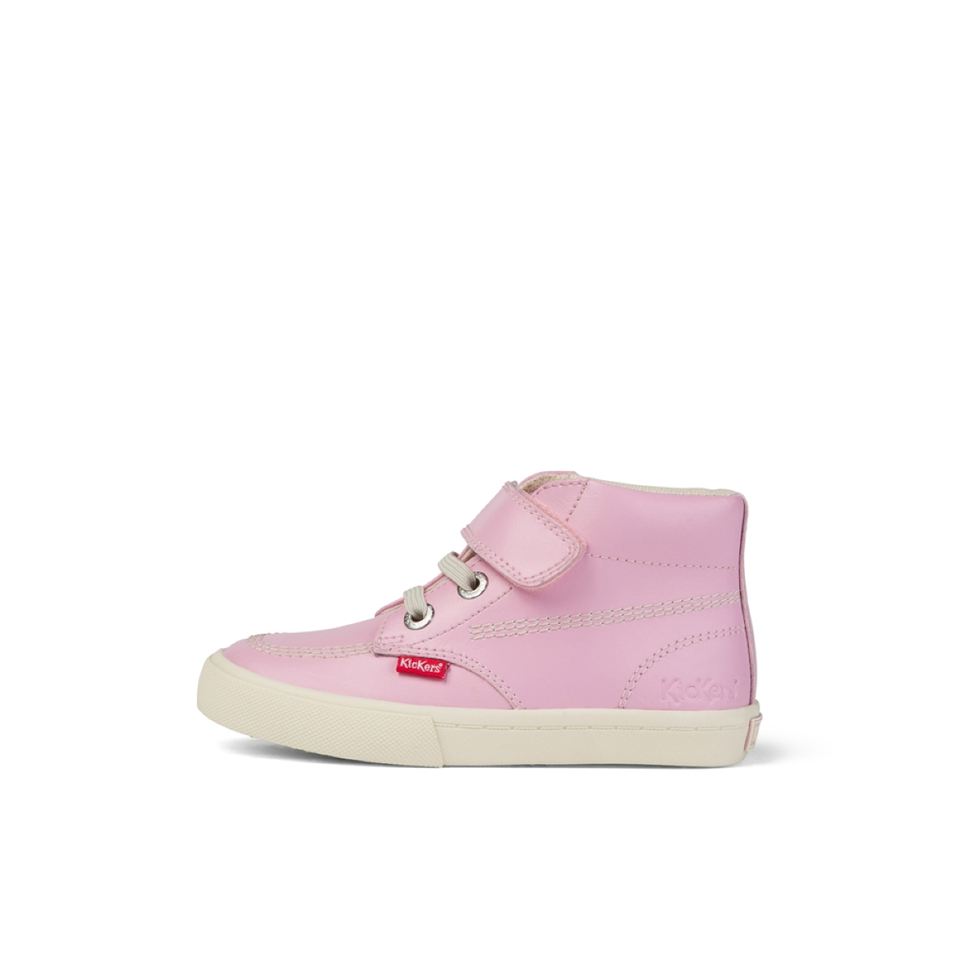 Infant Girls Kacey Hi Leather Pink