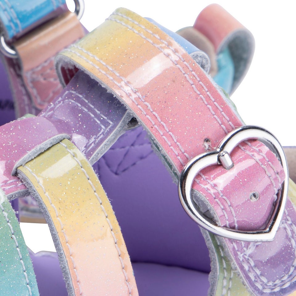 Infant Girls Kick Patent Leather Multi