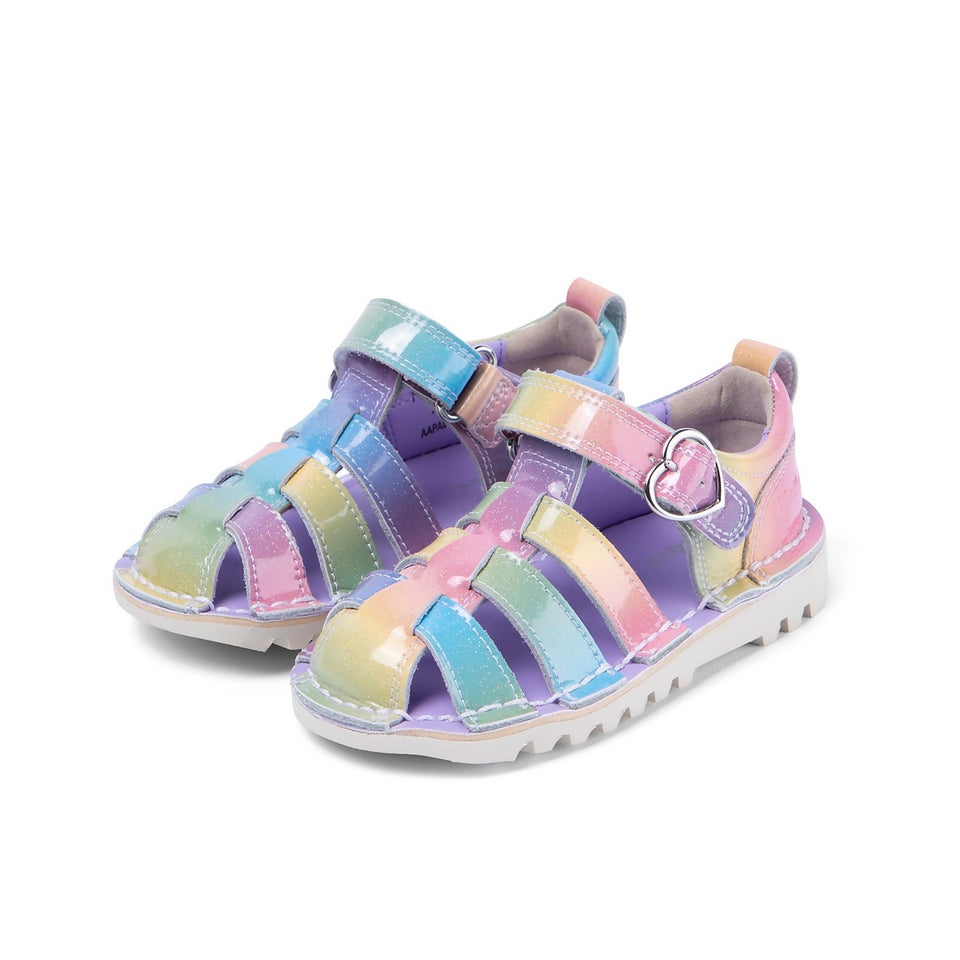 Infant Girls Kick Patent Leather Multi