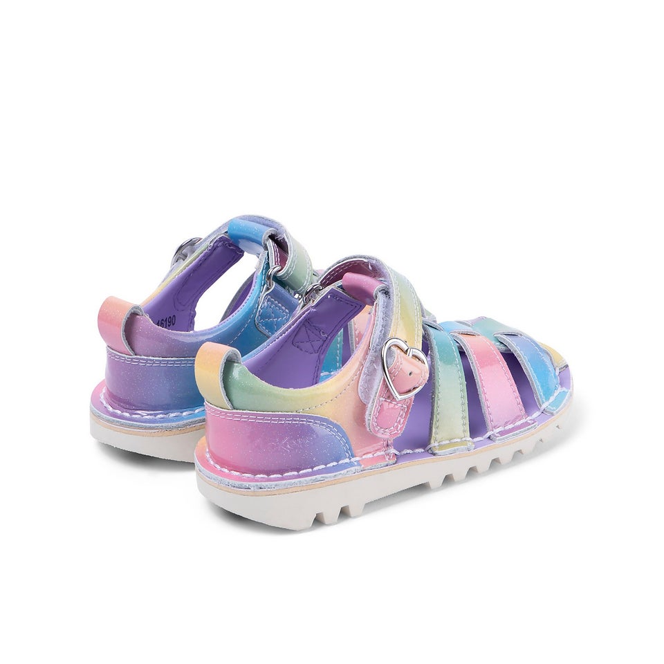 Infant Girls Kick Patent Leather Multi