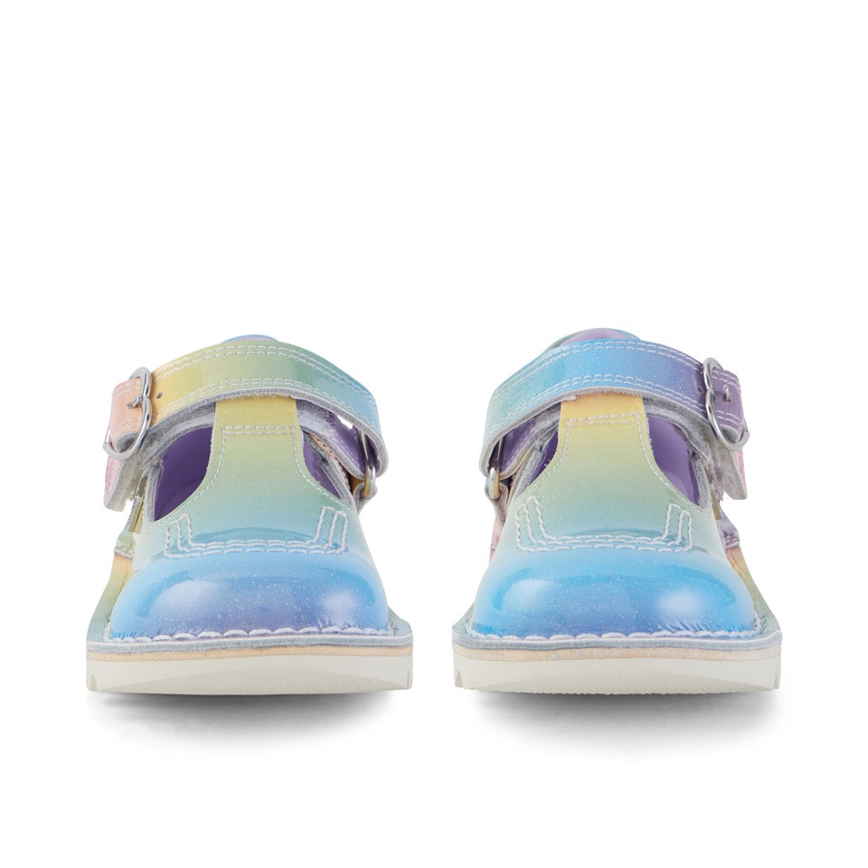 Infant Girls Kick T-bar Patent Leather Multi