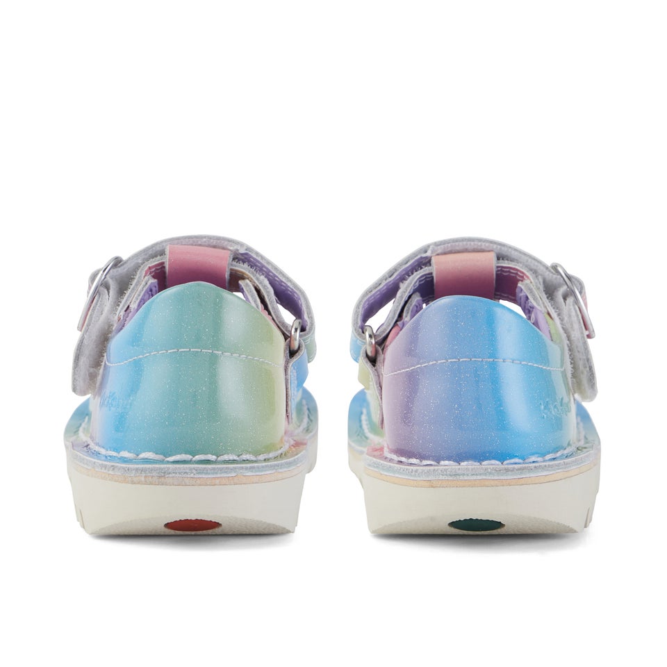 Infant Girls Kick T-bar Patent Leather Multi