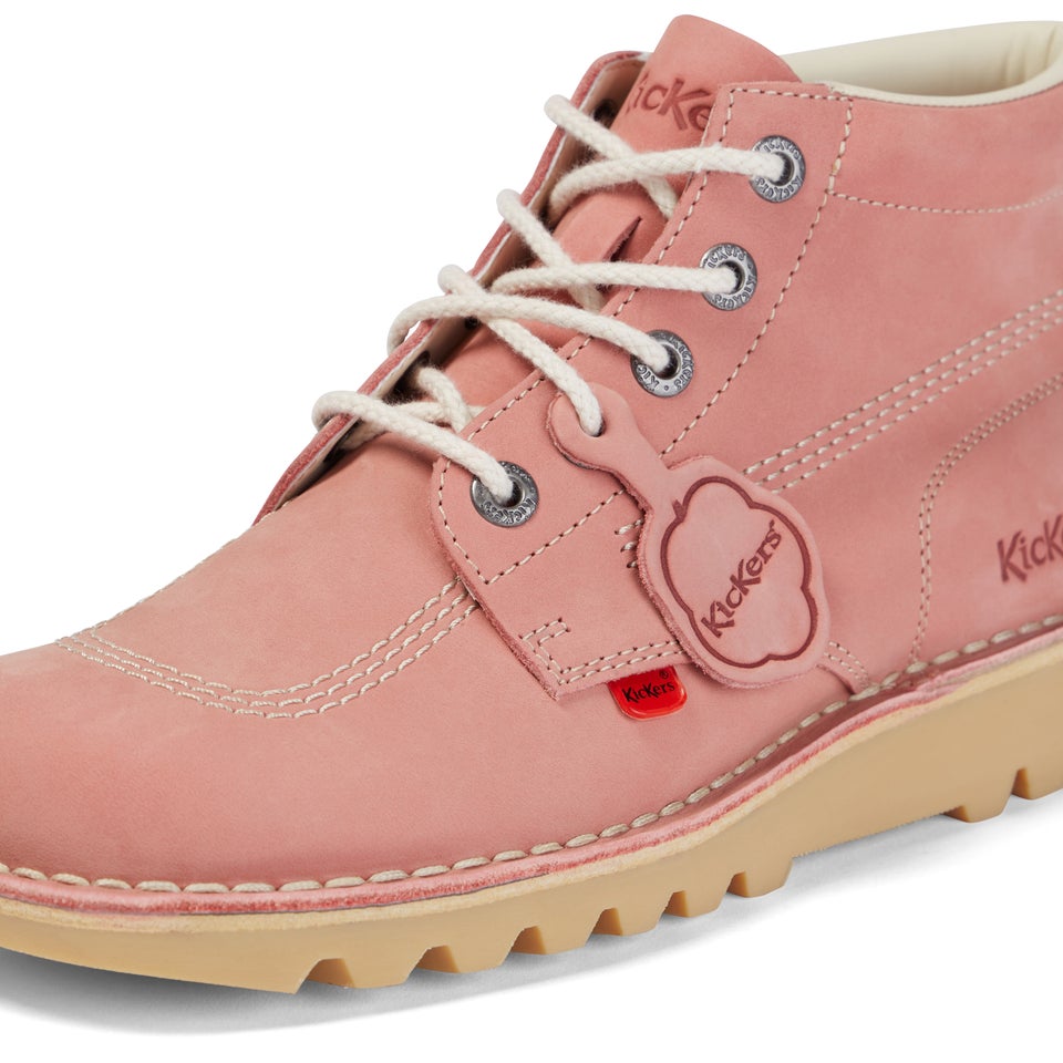 Adult Unisex Kick Hi Nubuck Light Pink