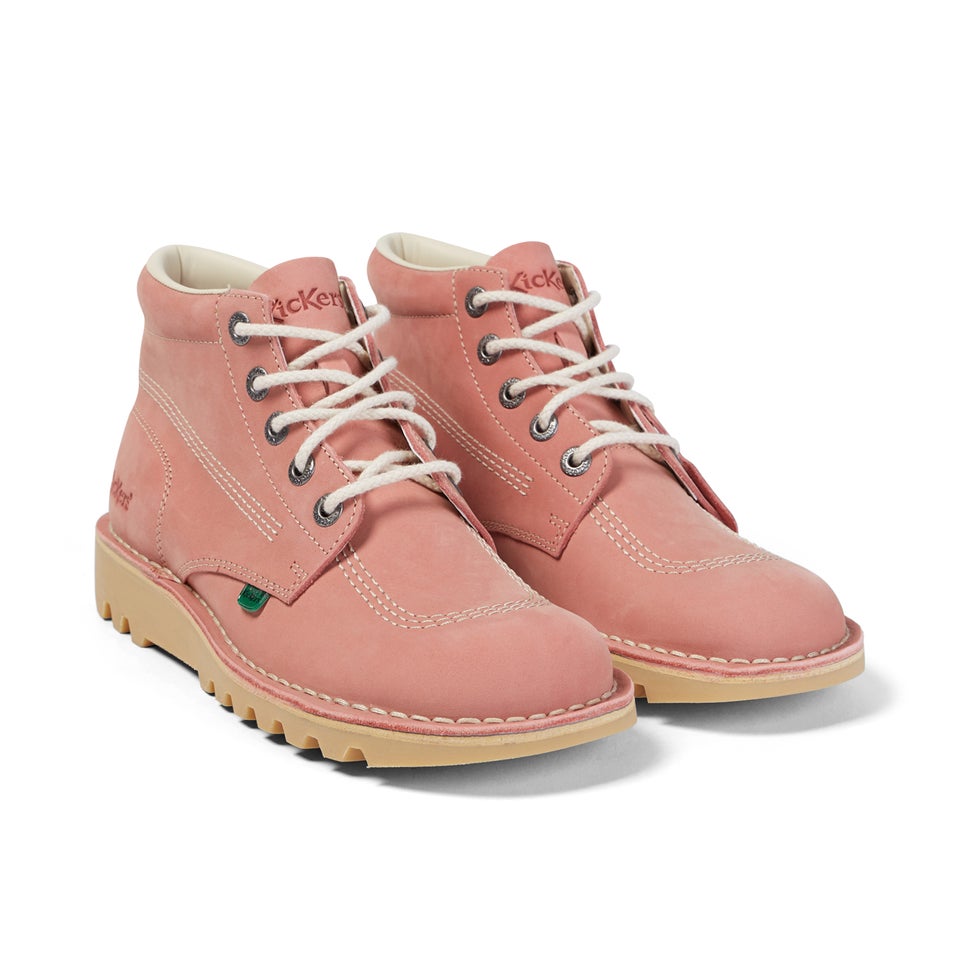 Adult Unisex Kick Hi Nubuck Light Pink