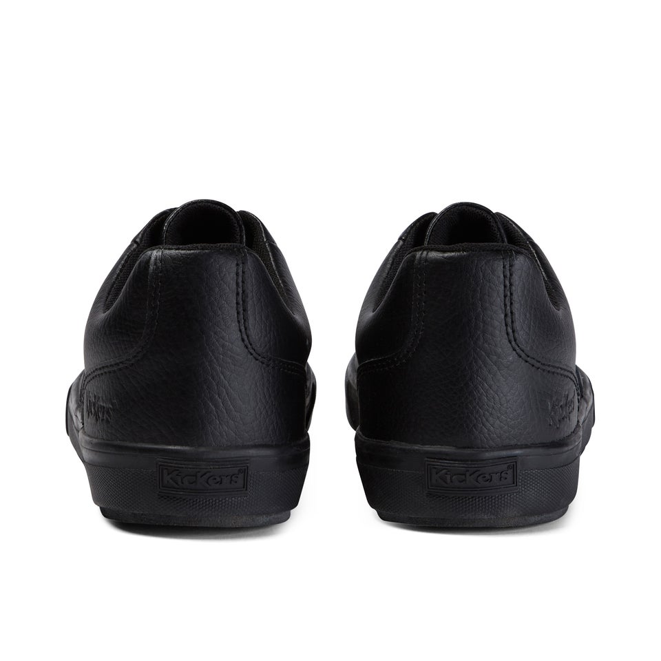 Adult Unisex Tovni Tumbled Leather Black