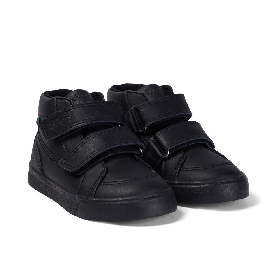 Infant Unisex Tovni Hi Leather Black