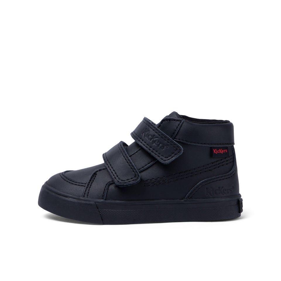 Infant Unisex Tovni Hi Leather Black