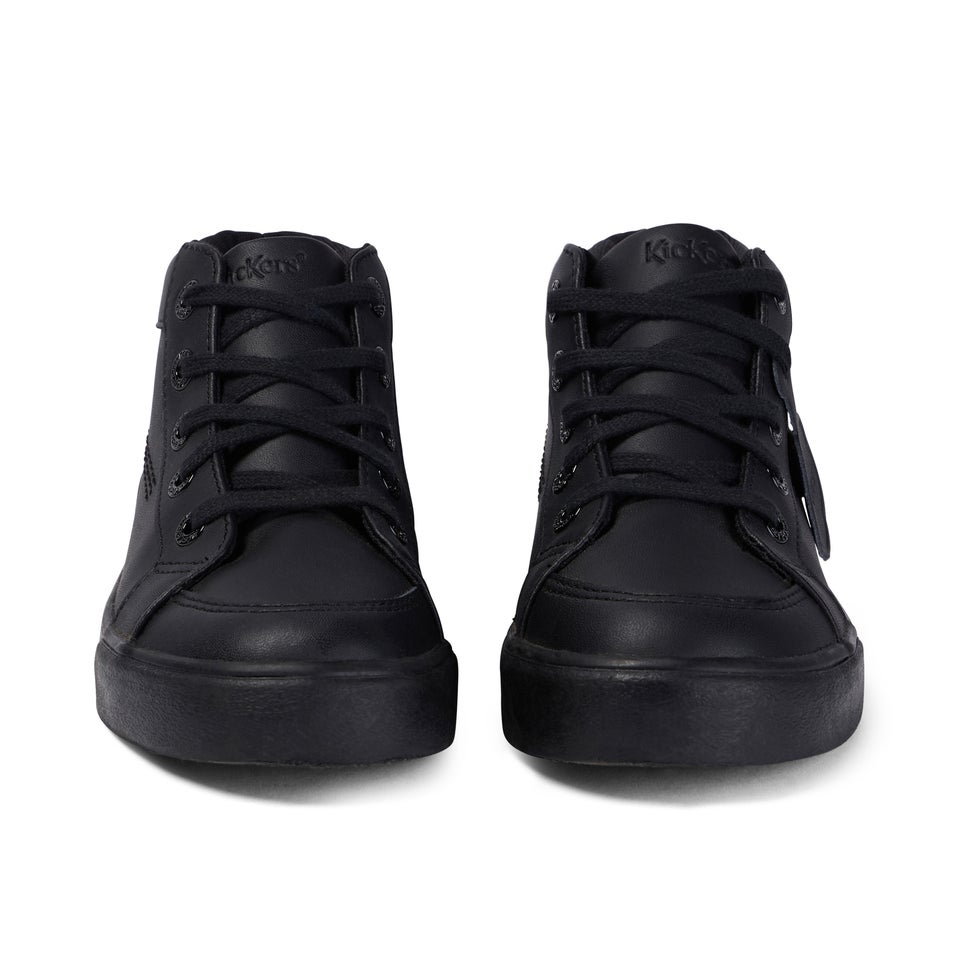 Junior Unisex Tovni Hi Leather Black