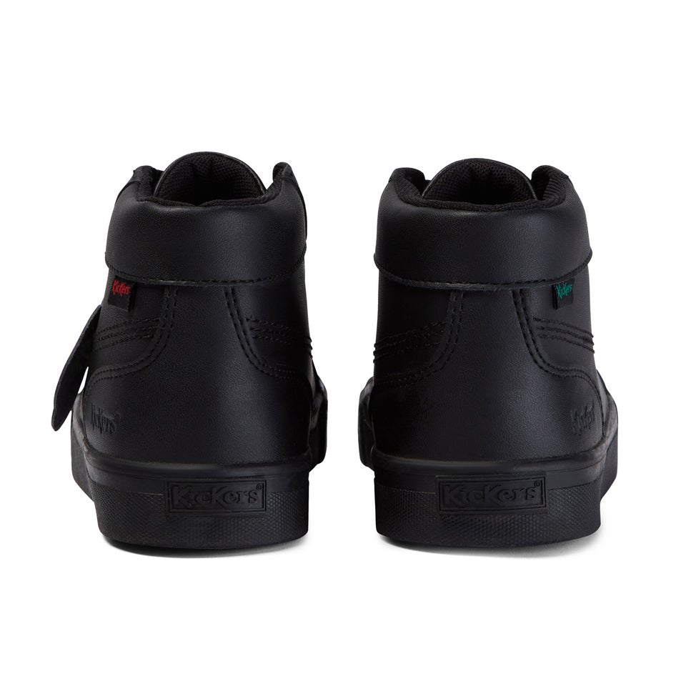 Junior Unisex Tovni Hi Leather Black