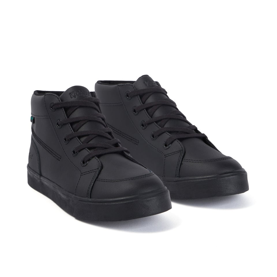 Youth Unisex Tovni Hi Leather Black
