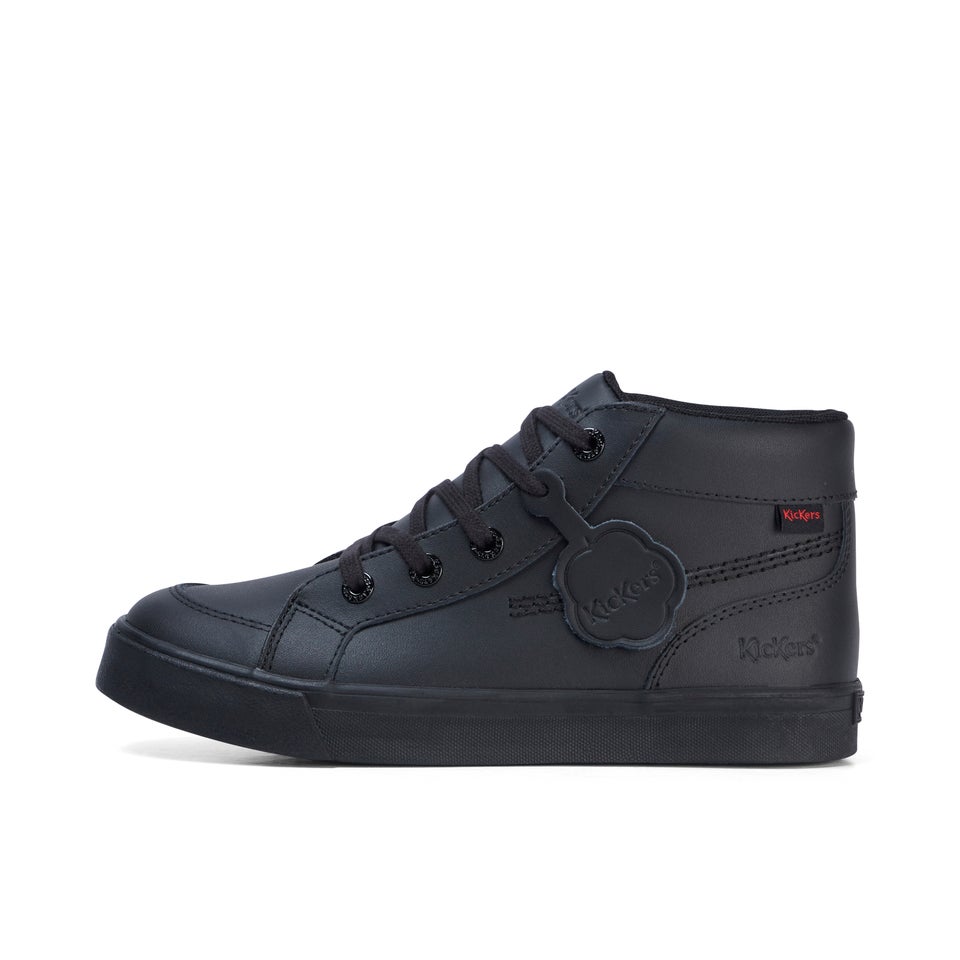 Youth Unisex Tovni Hi Leather Black