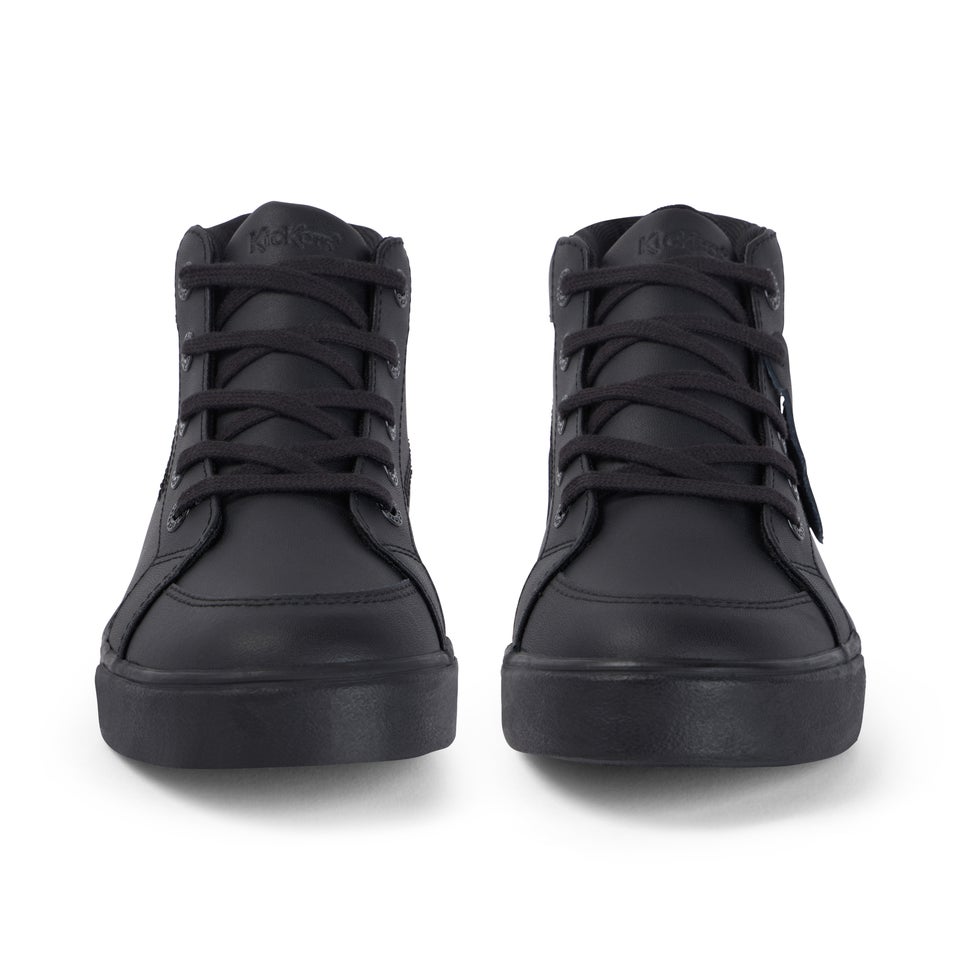 Youth Unisex Tovni Hi Leather Black