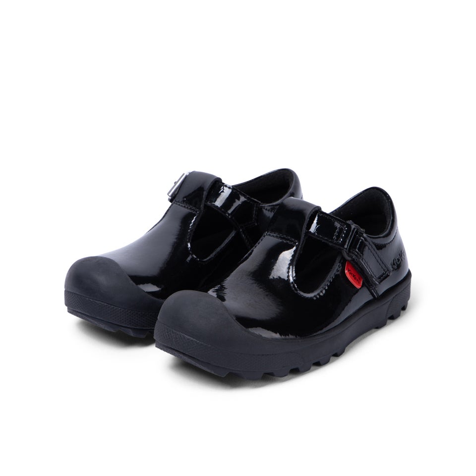 Infant Girls Plunk Mj Patent Leather Black