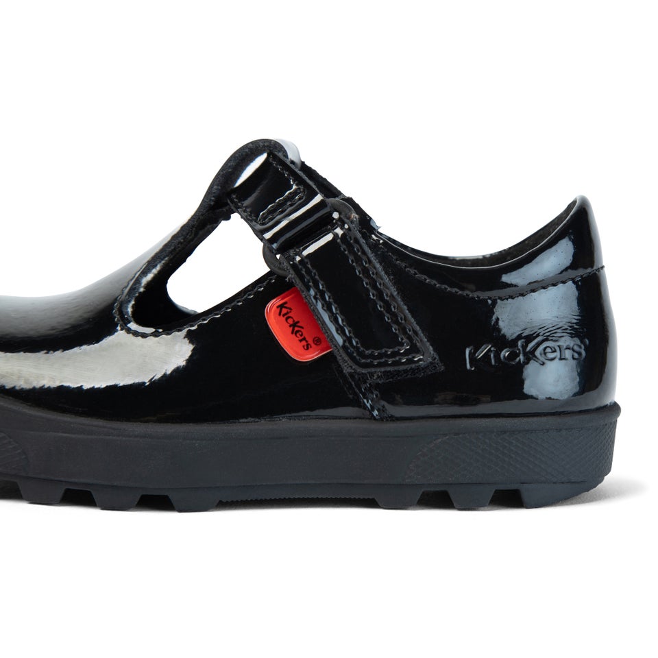 Infant Girls Plunk Mj Patent Leather Black