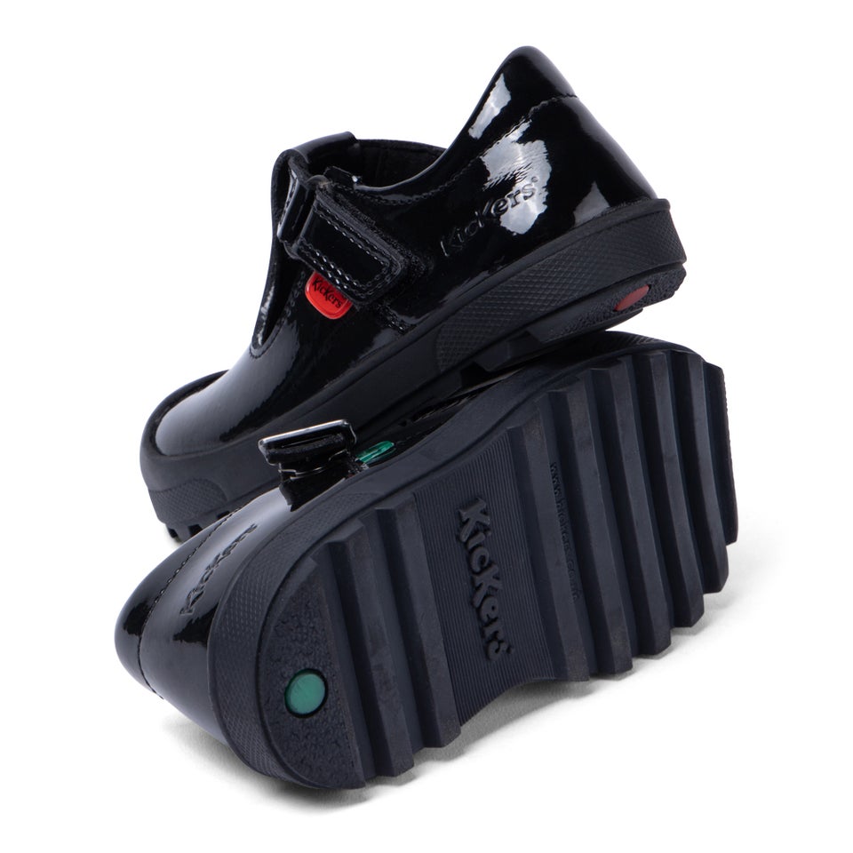 Infant Girls Plunk Mj Patent Leather Black