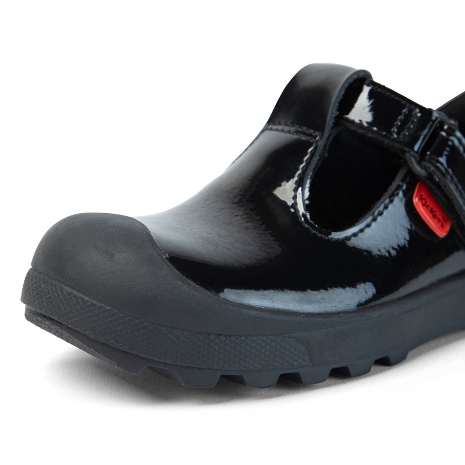 Infant Girls Plunk Mj Patent Leather Black