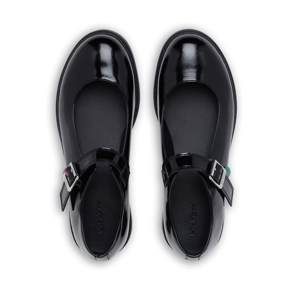 Adult Womens Finley MJ Patent Leather Black