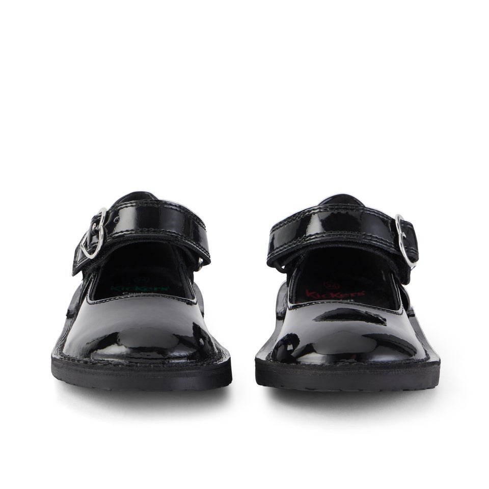 Infant Girls Adlar Heart Mj Patent Leather Black