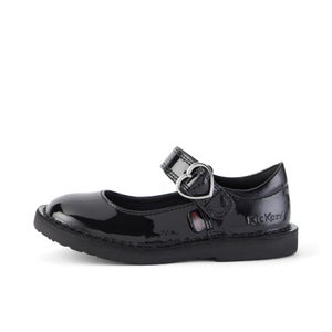 Infant Girls Adlar Heart Mj Patent Leather Black