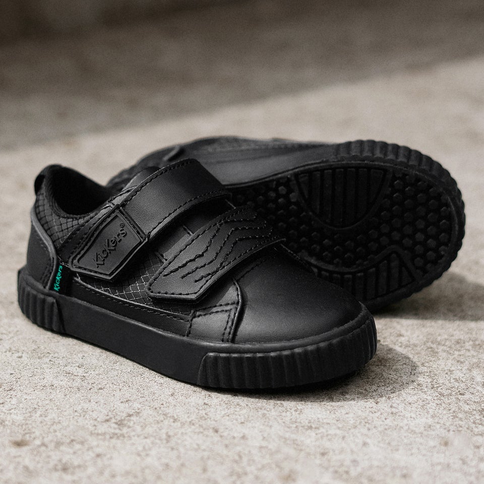 Infant Boys Tovni Twin Flex Leather Black