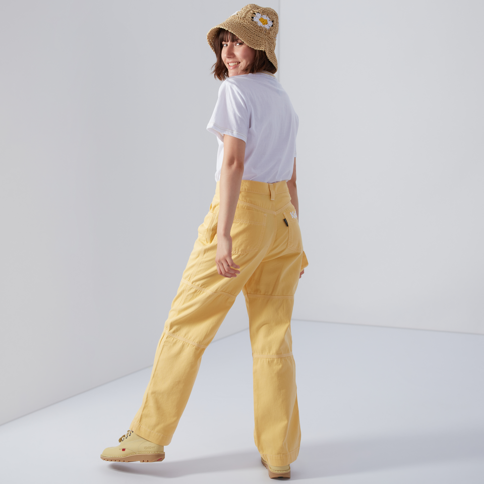 Women's Short Sleeve Boy-Fit T-shirt White