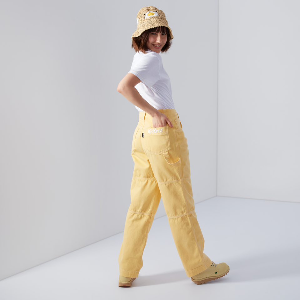 Women's Short Sleeve Boy-Fit T-shirt White