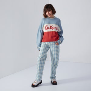 Women's Knit Jumper Blue/Pink - XS