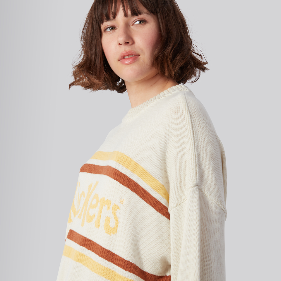 Women's Oversized Knit Jumper Cream