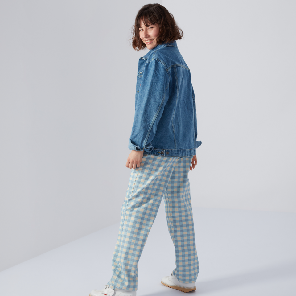 Women's Classic Demin Jacket Blue