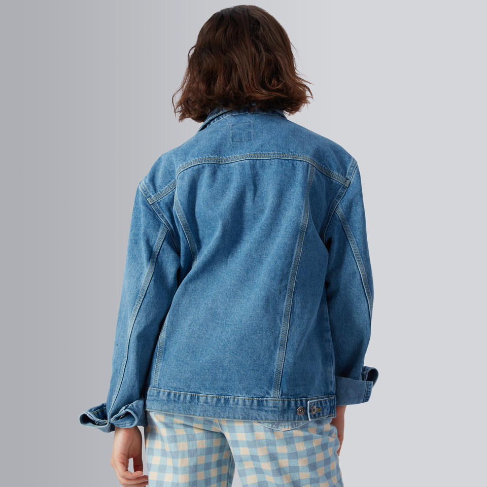 Women's Classic Demin Jacket Blue
