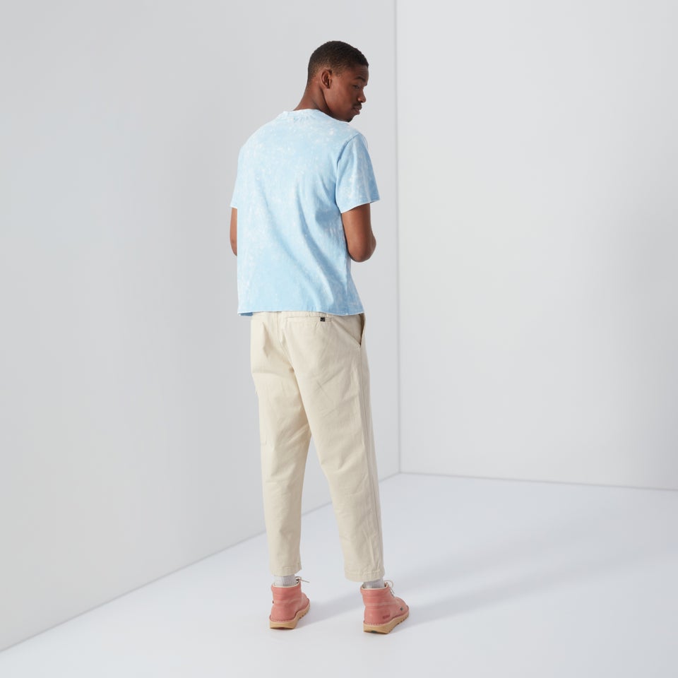 Men's Short Sleeve Splat T-shirt Blue