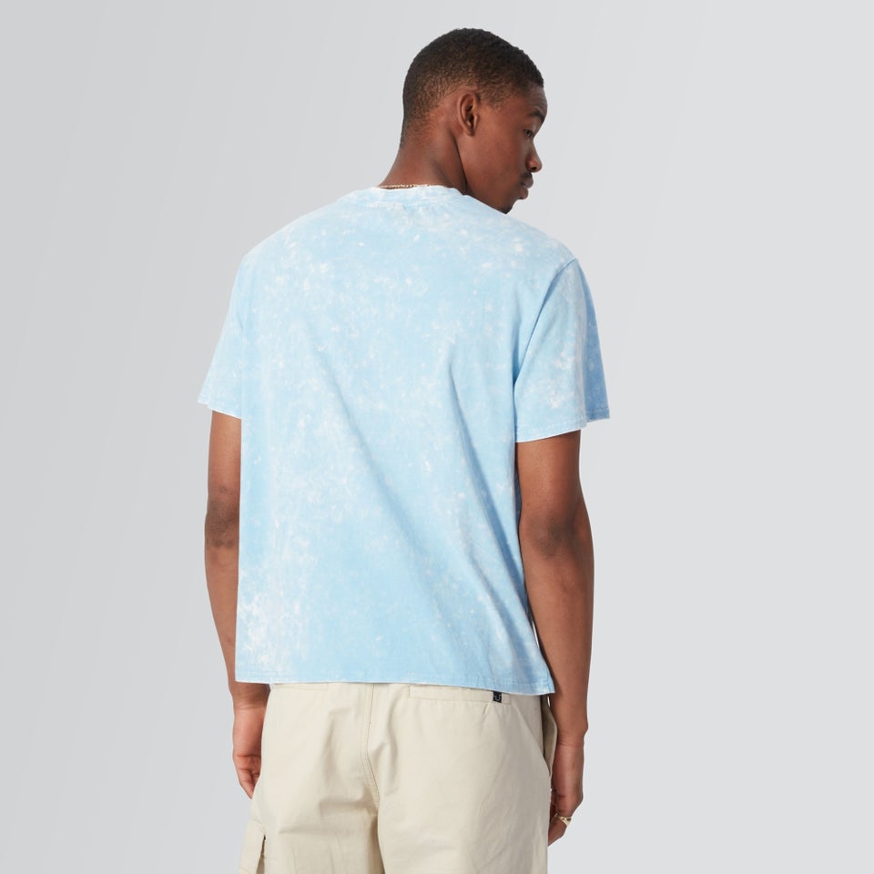 Men's Short Sleeve Splat T-shirt Blue