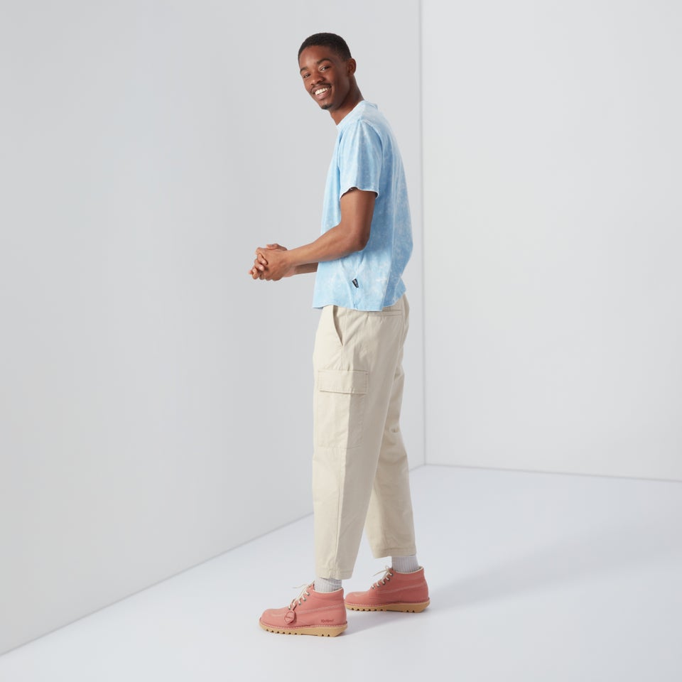 Men's Short Sleeve Splat T-shirt Blue