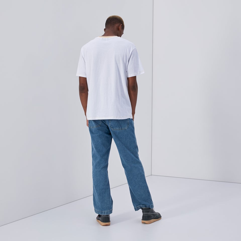 Men's Short Sleeved T-shirt White