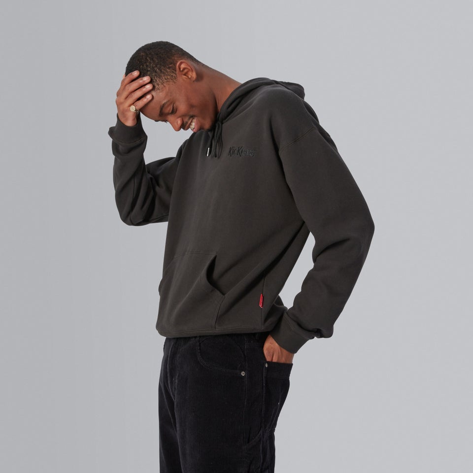 Men's Brushed Back Hoodie Black