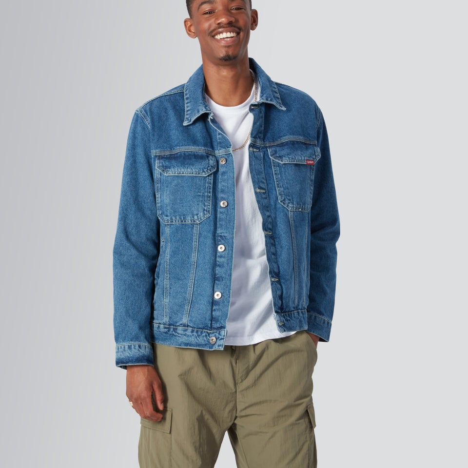 Men's Classic Demin Jacket Blue